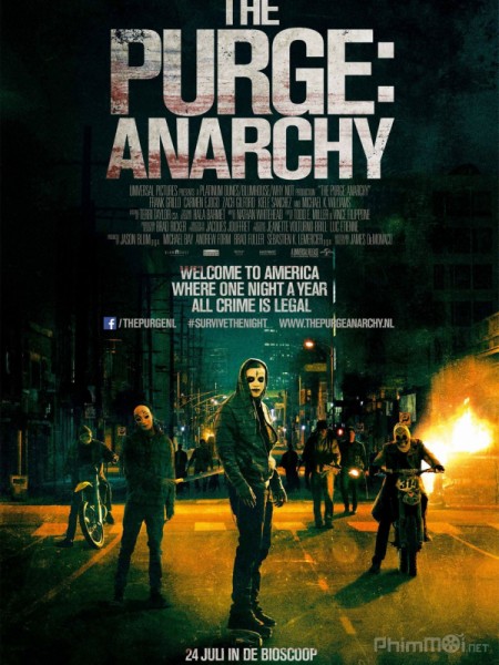 HD0344 - The purge Anarchy 2014 - Ngày thanh trừng 2 Hỗn loạn